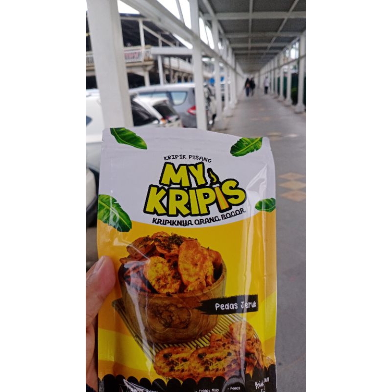 

Kripik pisang MY KRIPiS kripiknya orang bogor isi 15 gram