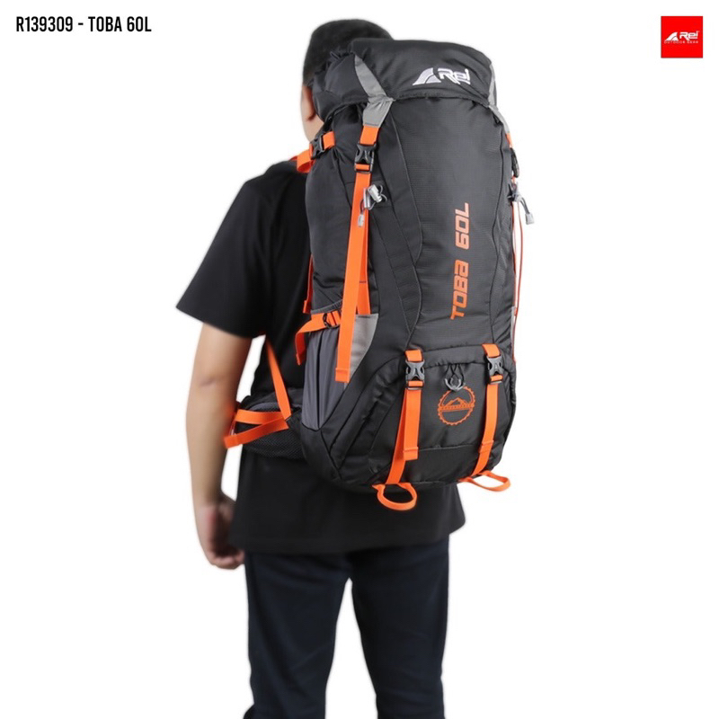 Tas Gunung Carrier Arei Rei Toba 60L
