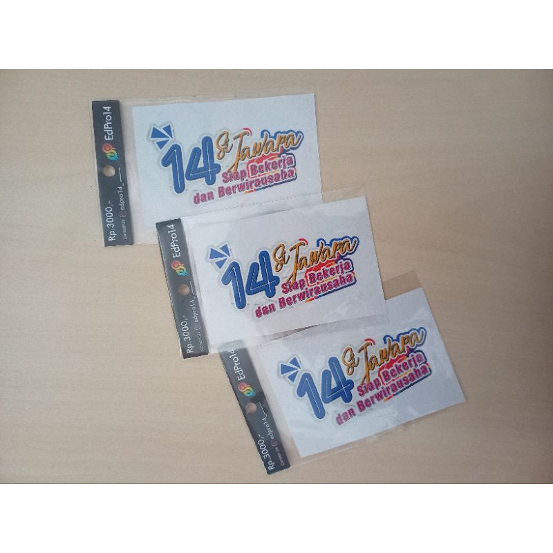

STIKER NON GLOSSY STIKER CUTTING. GAMBAR 14 SI JAWARA