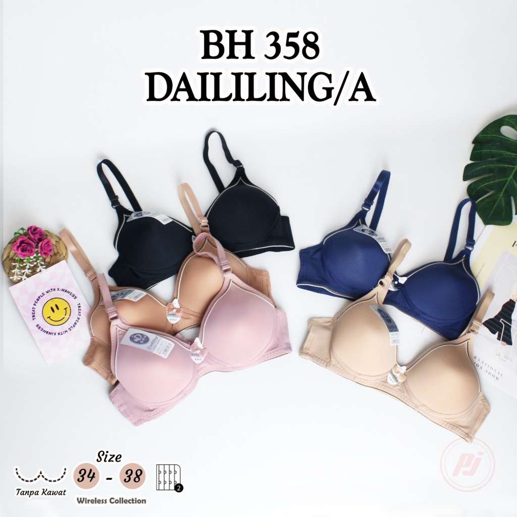 Daililing Bra/Bh Busa Tipis Tanpa Kawat Import Premium Berkualitas | Bra BH Fashion Wanita BH Busa T