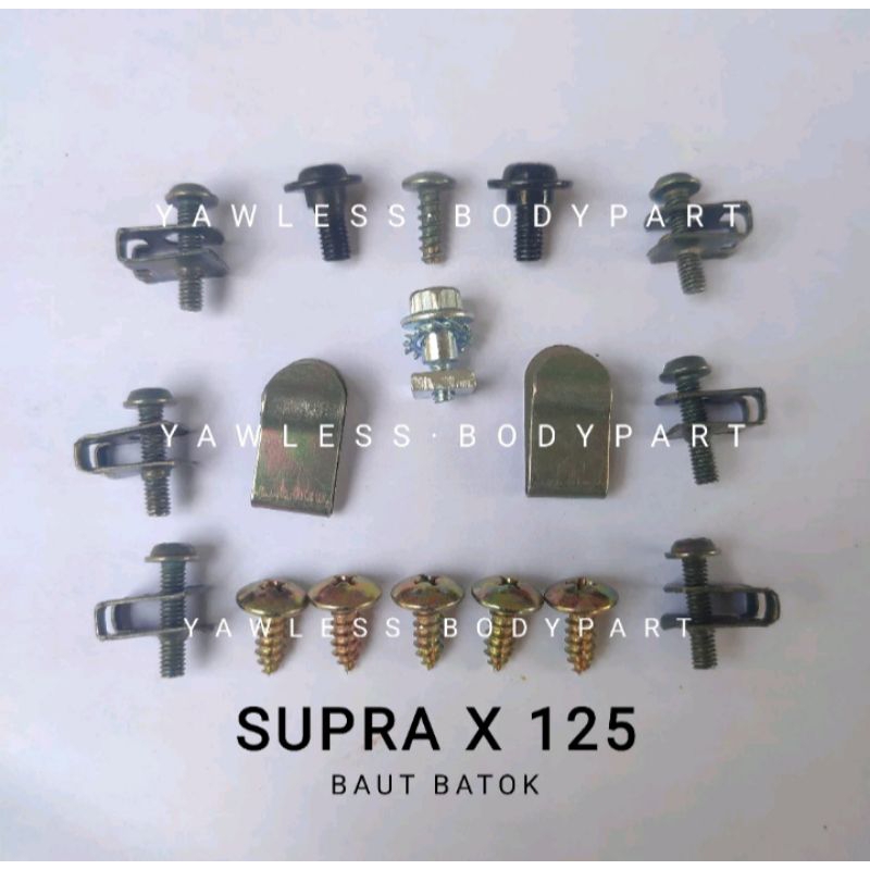 baut batok Supra x 125