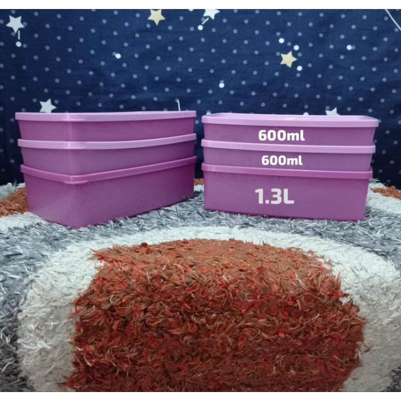 Tupperware shallow pak n stor