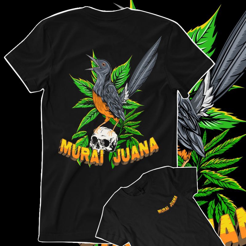 T-Shirt BURUNG MURAI/kaos burung murai