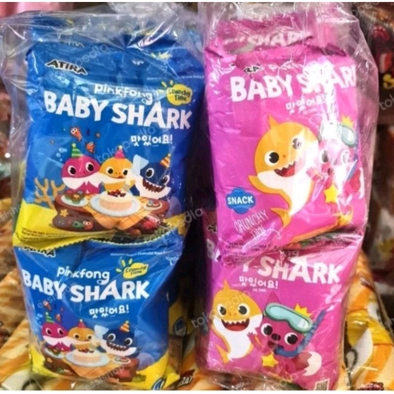 

baby shark snack chiki berhadiah 1pack isi 10pcs