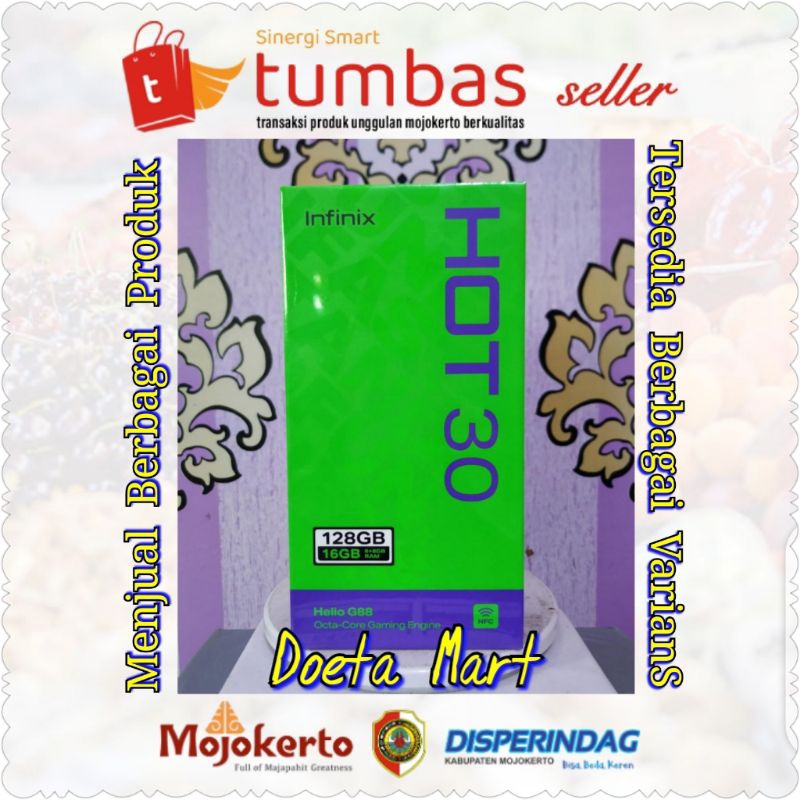 Infinix Hot 30 NFC RAM 8/128 GB Bergaransi Resmi