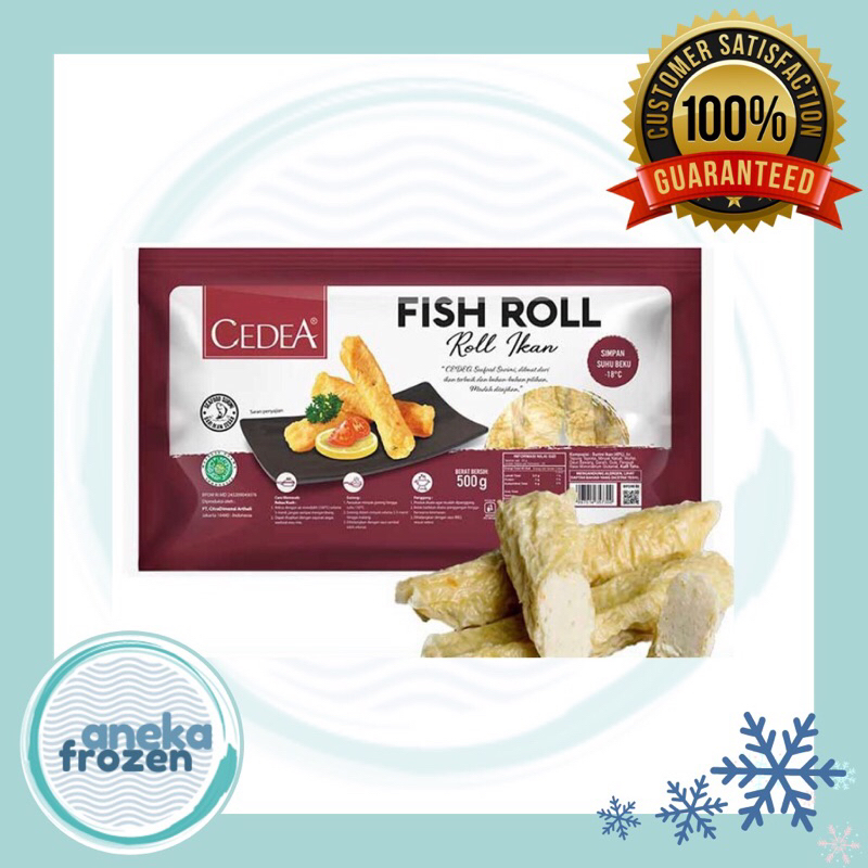 

cedea fish roll cheese keju / original / jagung corn / spicy pedas 500 gram aneka frozen malang