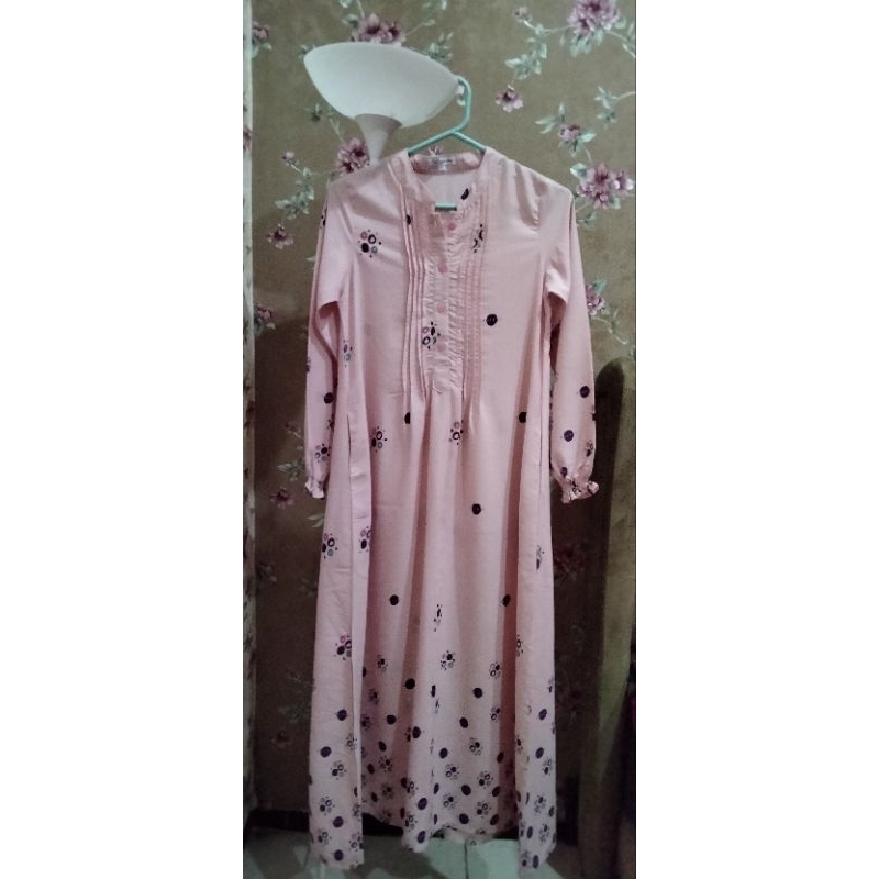 Gamis Hijab Alila Polkadot
