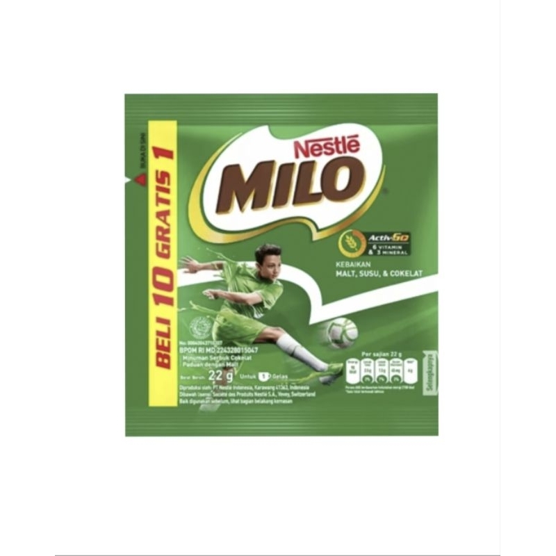 

Milo Sachet 22g×11pcs 1 rntng
