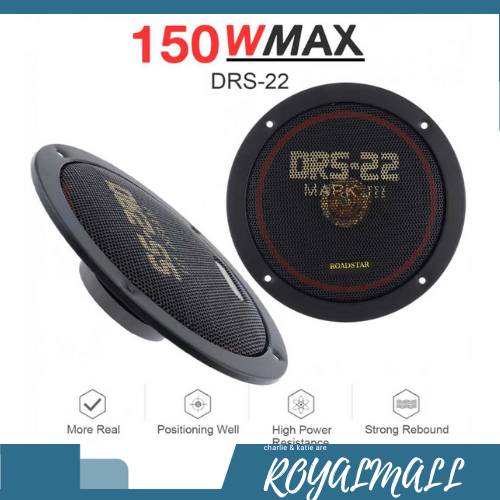 Speaker Mobil HiFi 6.5 Inch 150W 2 PCS / Speaker Spiker Speker Subwoofer Pintu Mobil Agya Avanza Adx