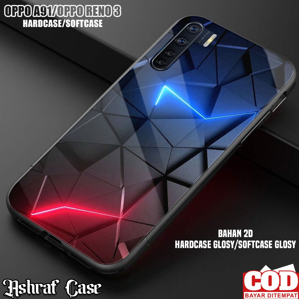 Case Oppo Reno 3 / Oppo A91 - Casing Hp Oppo A91 / Oppo Reno 3 ( ASBT ) Silikon Hp Oppo Reno 3 - Sof