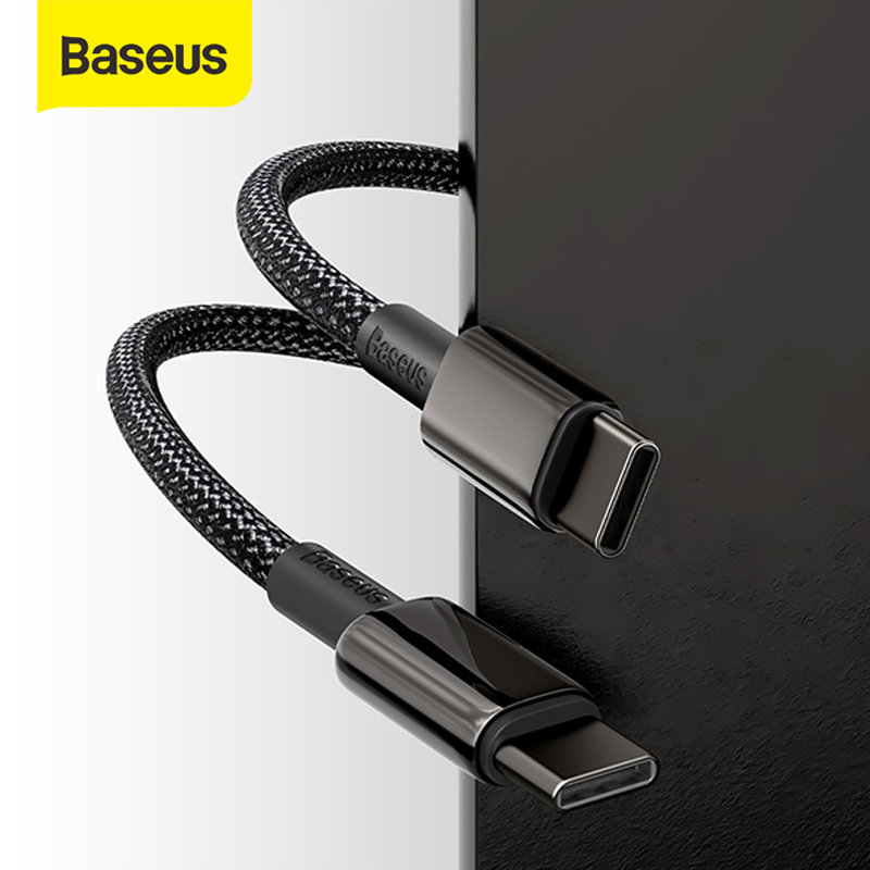 Baseus Kabel Data Type-C to Type-C Fast Charge PD Quick Charge 4.0 100W 2M