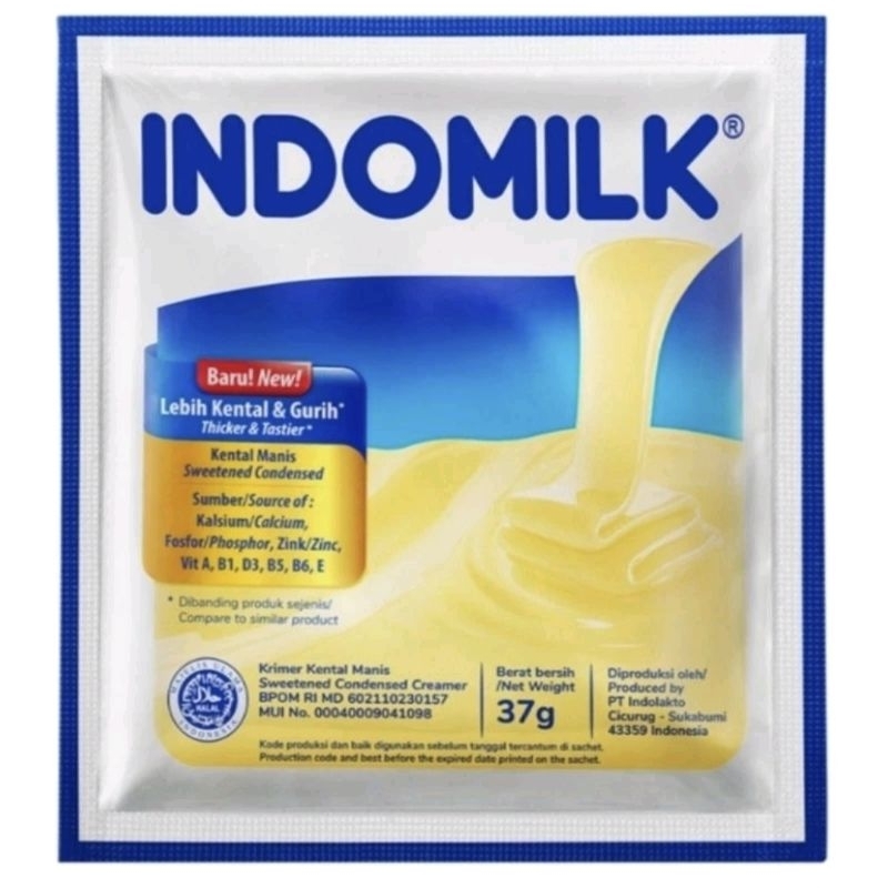 

Indomilk Kental Manis Sachet 37g×6pcs