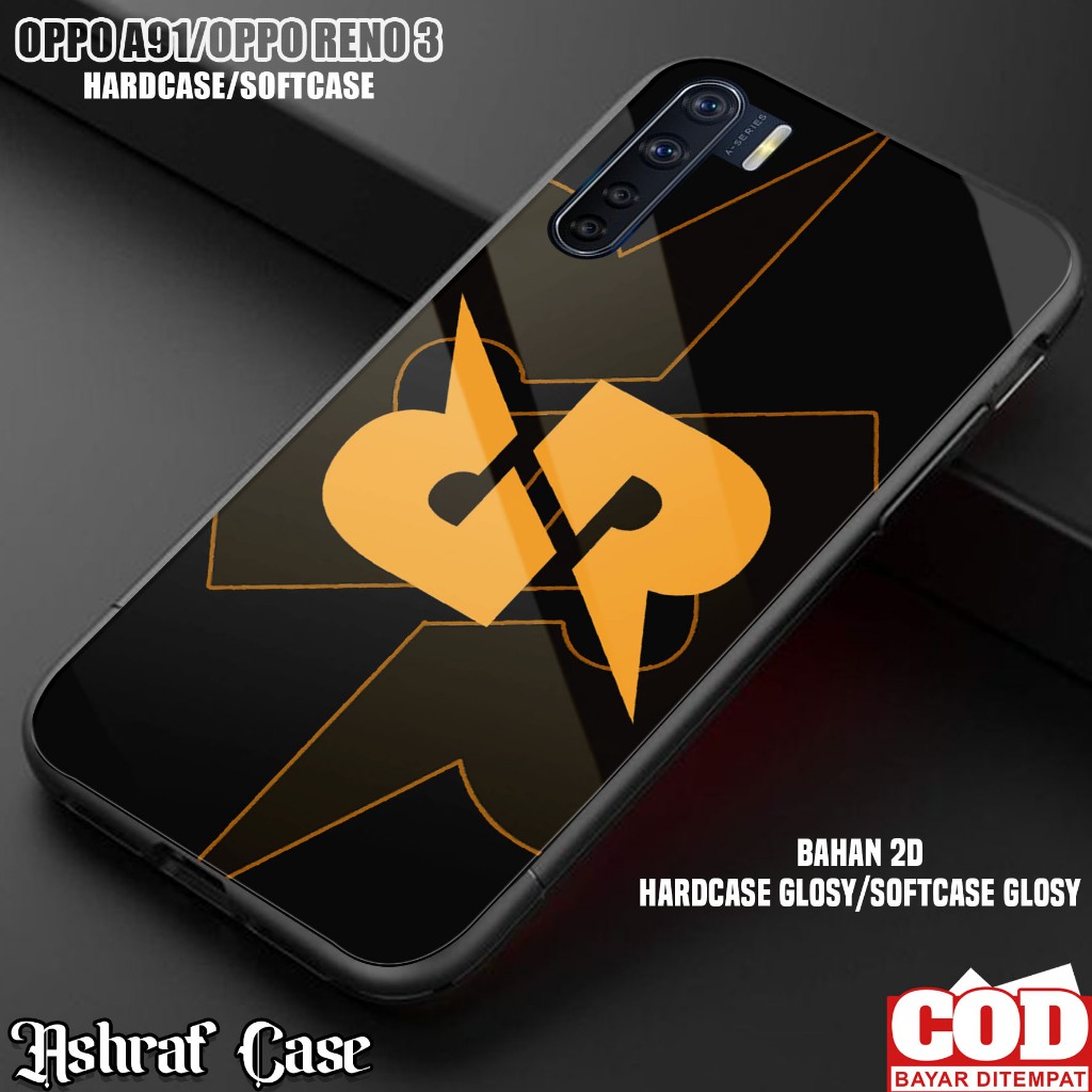 Case Oppo Reno 3 / Oppo A91 - Casing Hp Oppo A91 / Oppo Reno 3 ( RRQ ) Silikon Hp Oppo Reno 3 - Soft