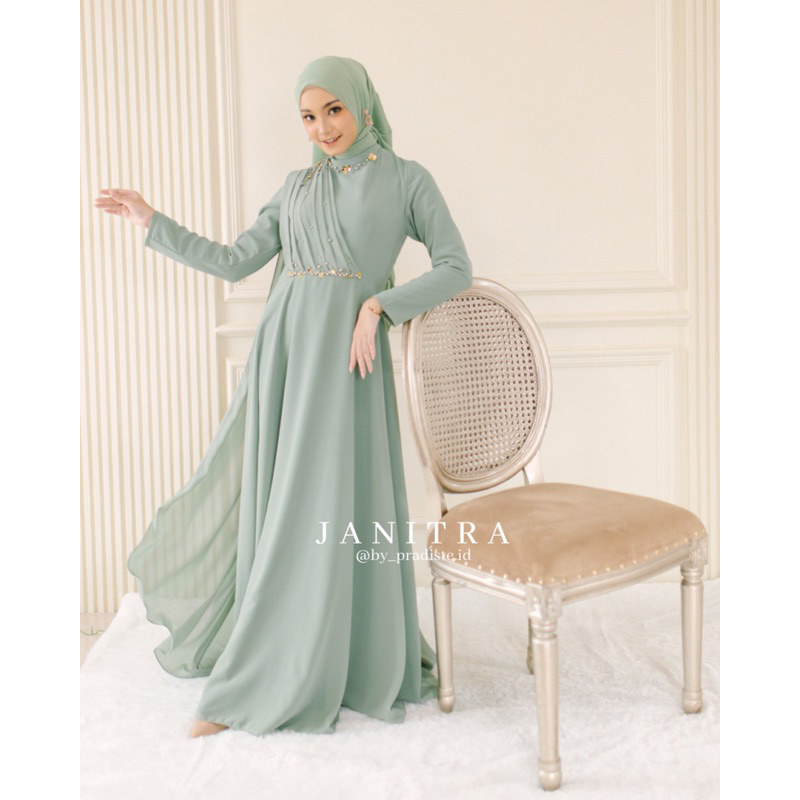 JANITRA DRESS / DRESS PESTA / DRESS KONDANGAN / BRIDESMAID / DRESS / OUTFIT KONDANGAN / WISUDA OUTFI