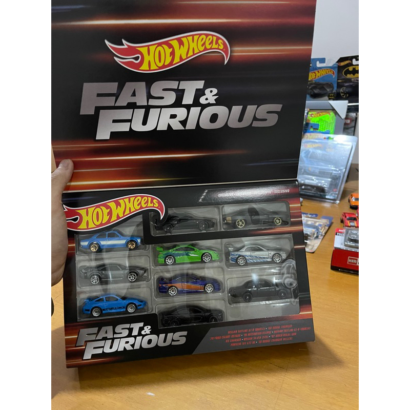 hot wheels fast and furious 10 pack