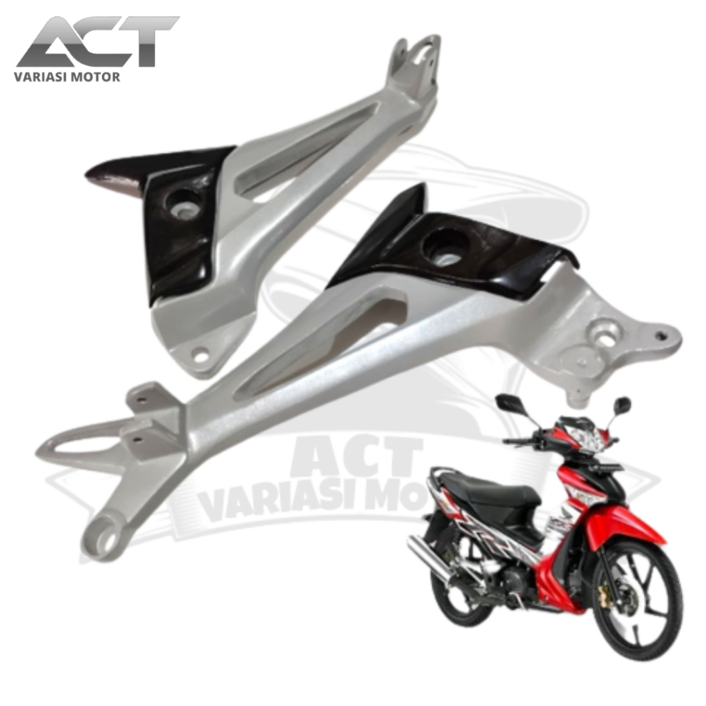 Footstep Supra X 125 DD Model Original Sepasang PNP Supra X 125 2008 - 2014