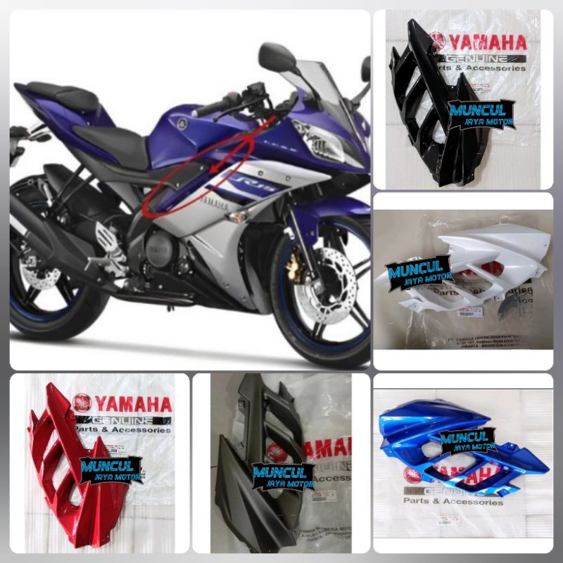 FAIRING SAYAP DALAM R15 R 15 V1, V2 OLD KANAN / KIRI ORIGINAL YAMAHA YGP