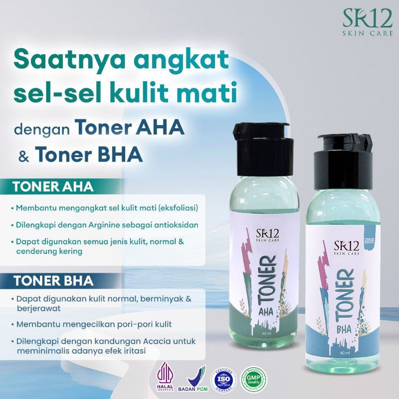 Toner AHA & toner BHA