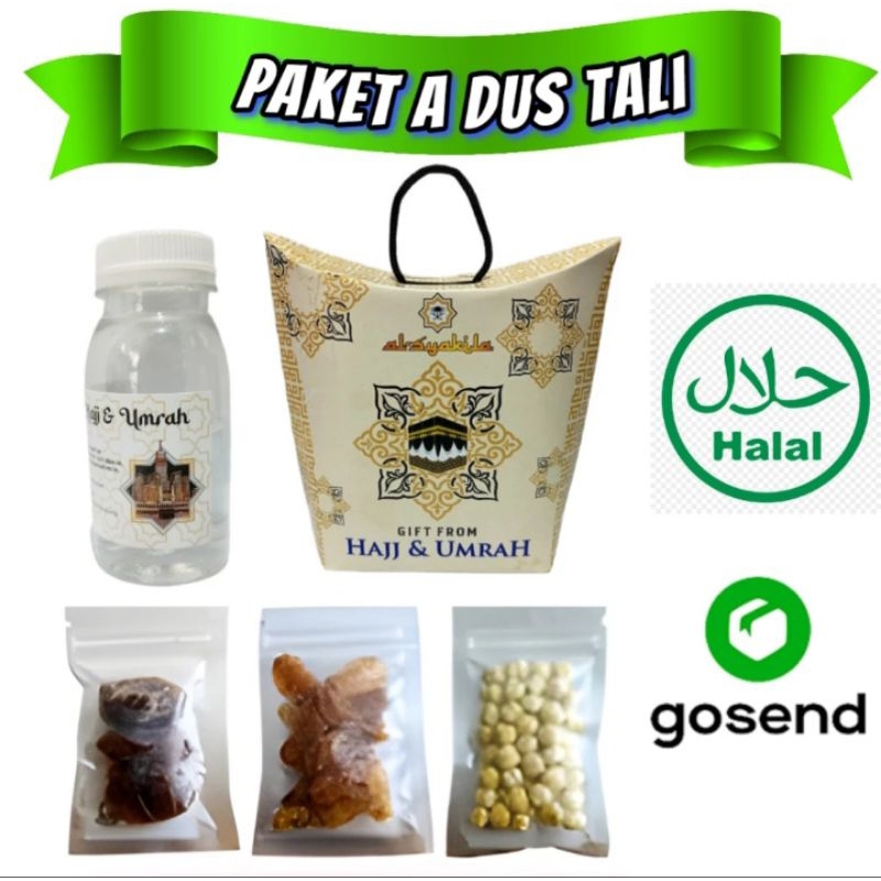 

PAKET OLEH OLEH HAJI & UMRAH (PAKET DUS TALI MURAH EKONOMIS)