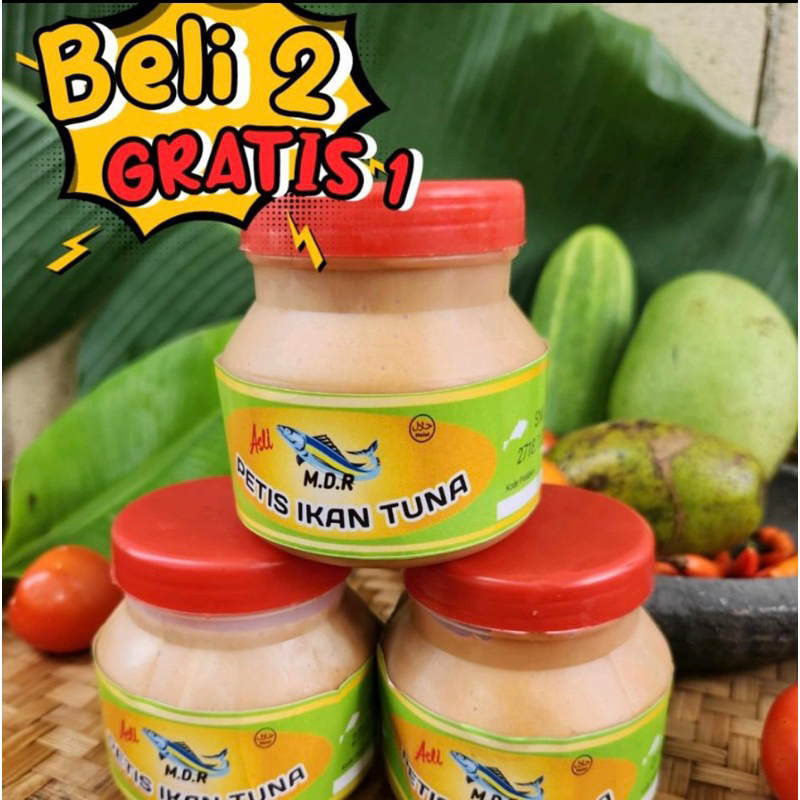 

(Sakera) 3botol Petis Madura Asli Ikan TUNA 300gr MDR