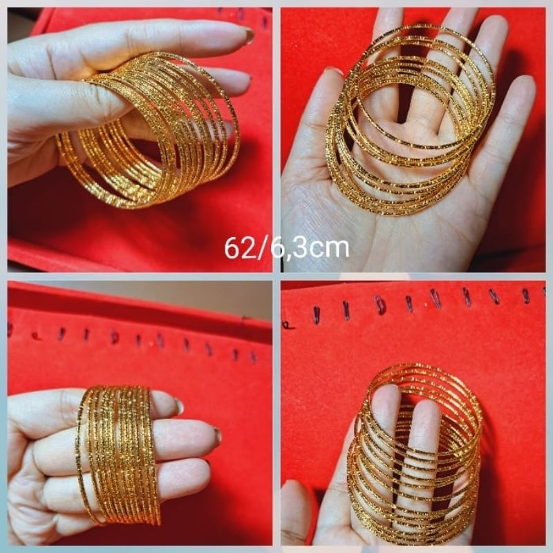gelang/gelang keroncong/gelang keroncong isi 12