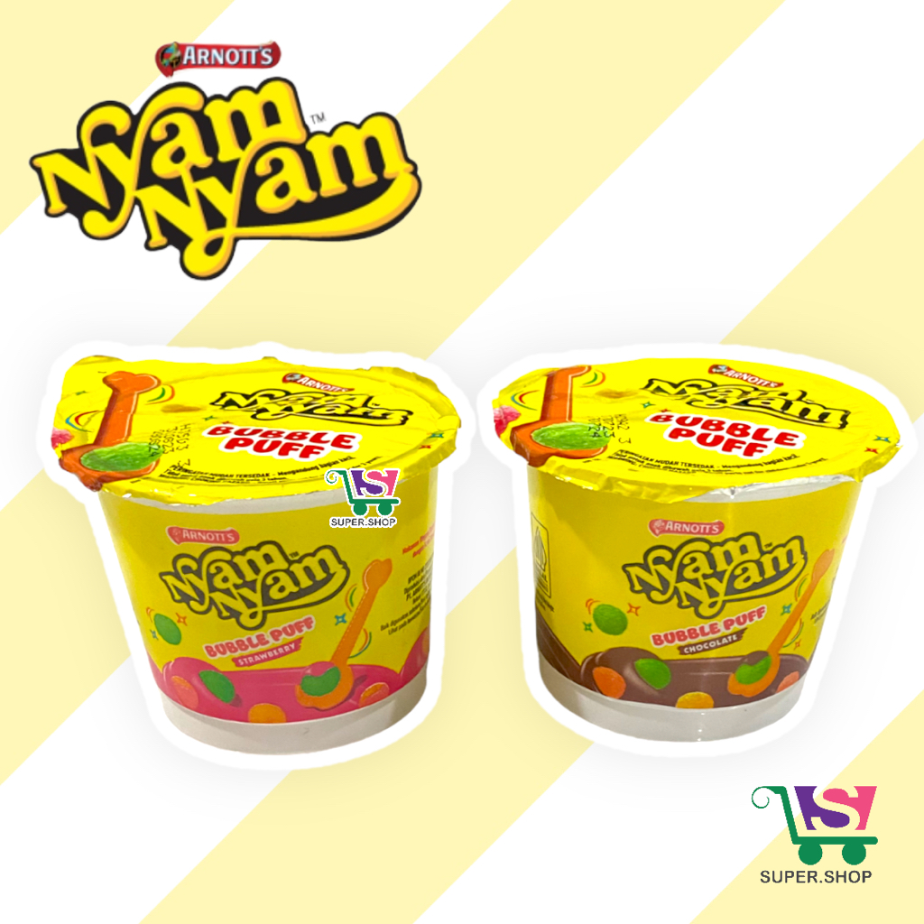 

Nyam Nyam Bubble Puff Rice Crispy Chocolate 18 Gram