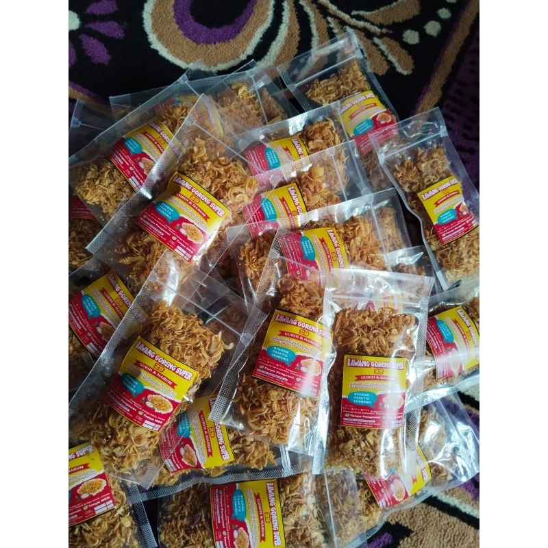 

BAWANG GORENG BREBES TANPA TEPUNG