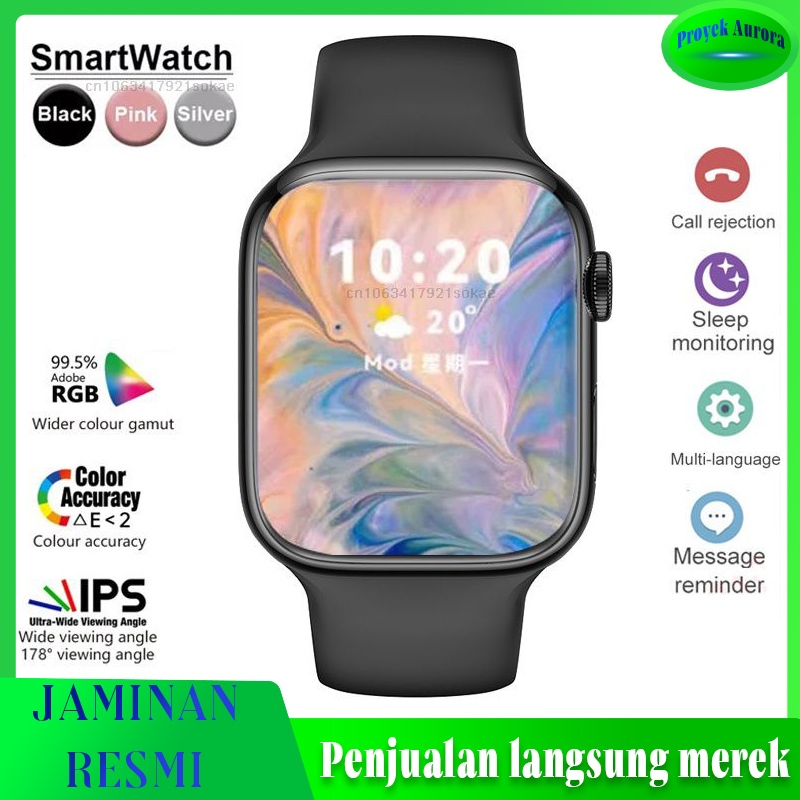 【Flash Sale!!!】 Watch XS8 Pro ORI 1.92 Inci Layar Sentuh 45 Mm Layar Penuh Jam Tangan Pintar Tahan A