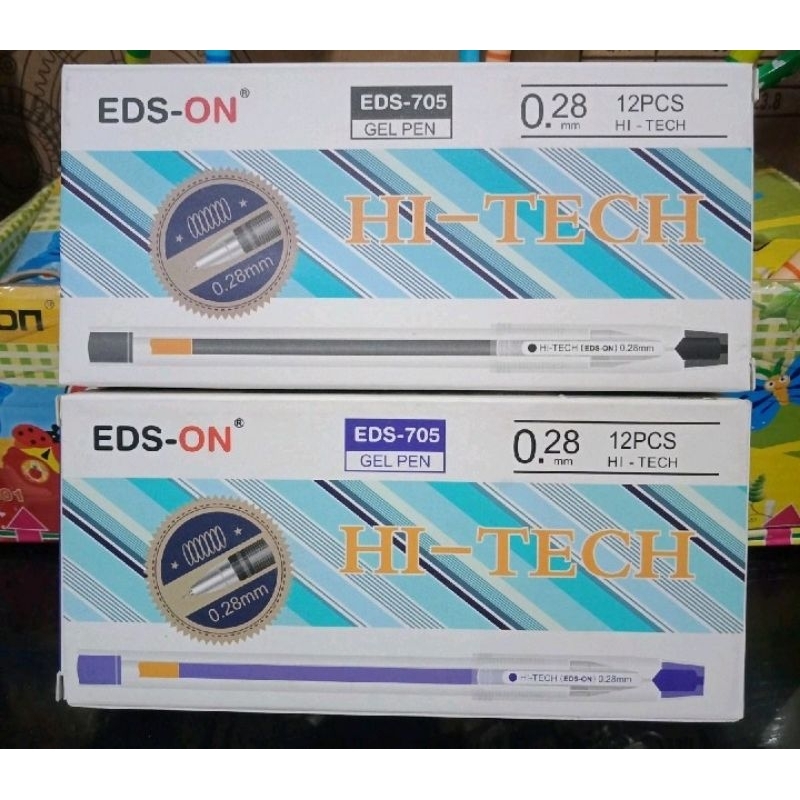 

Bolpoin/Gel Pen HI-Tech EDS 705 Per Pack