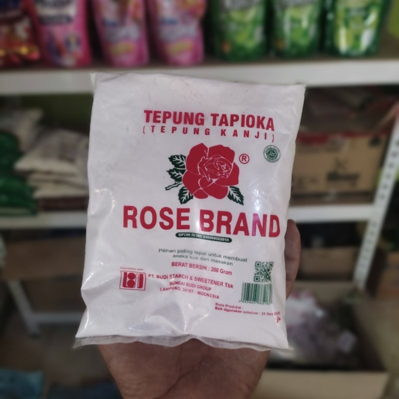 

Tepung Kanji Tapioka Rosebrand 200gr Promo Murah Berkah