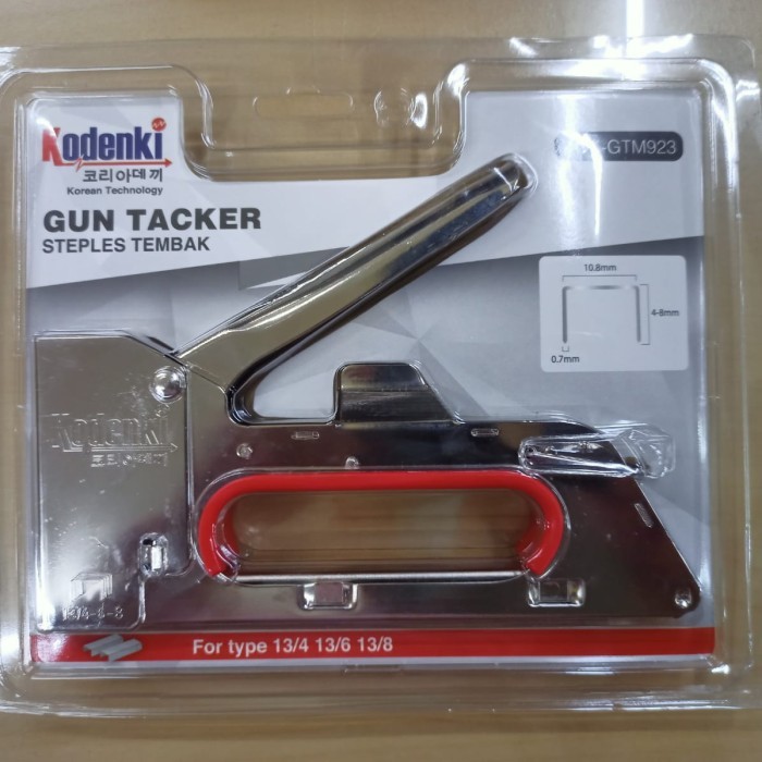 

Staples Manual KODENKI GTM923 Gun Tacker R23 Hekter Staple Jok