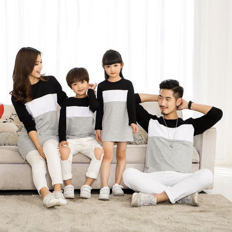 Kaos couple keluarga / tunik couple / kaos couple pasangan / set couple