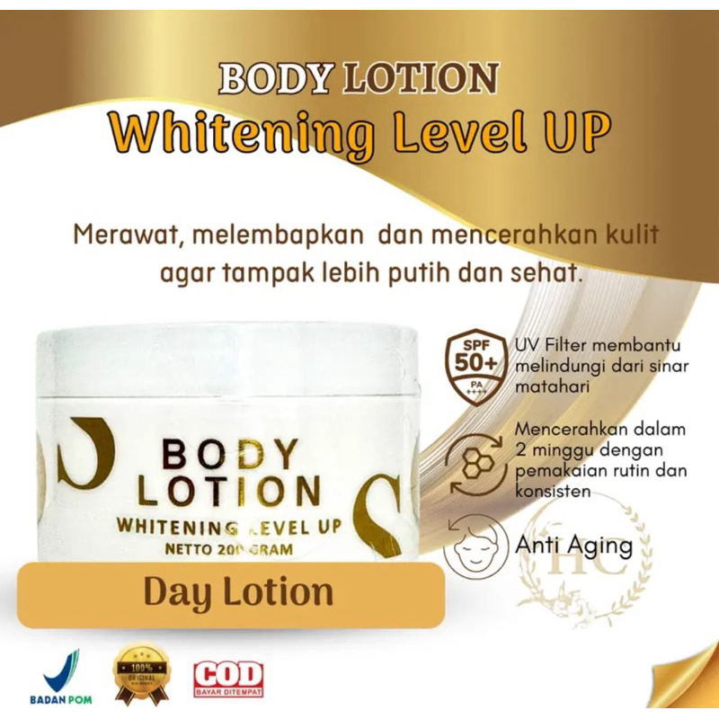 Body lotion level up by SS skin
