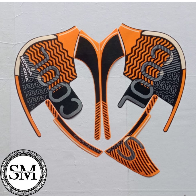 Stiker Striping Scoopy Fashion 2022 - List Stiker Scoopy Fashion 2022 Terbaik