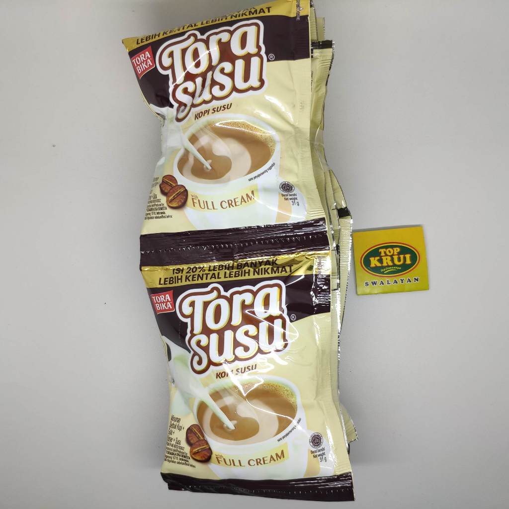 

Kopi Torabika Tora Susu Kopi Susu 10 Sachet