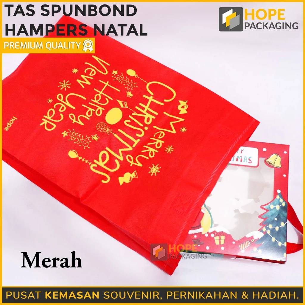 

Tas Souvenir Natal / Tas Spundbond Edisi Natal / Goodie Bag Natal / Tas Jinjing Spundbond Natal / Goodie Bag Tas Spunbond Edisi Natal (Seri 3)