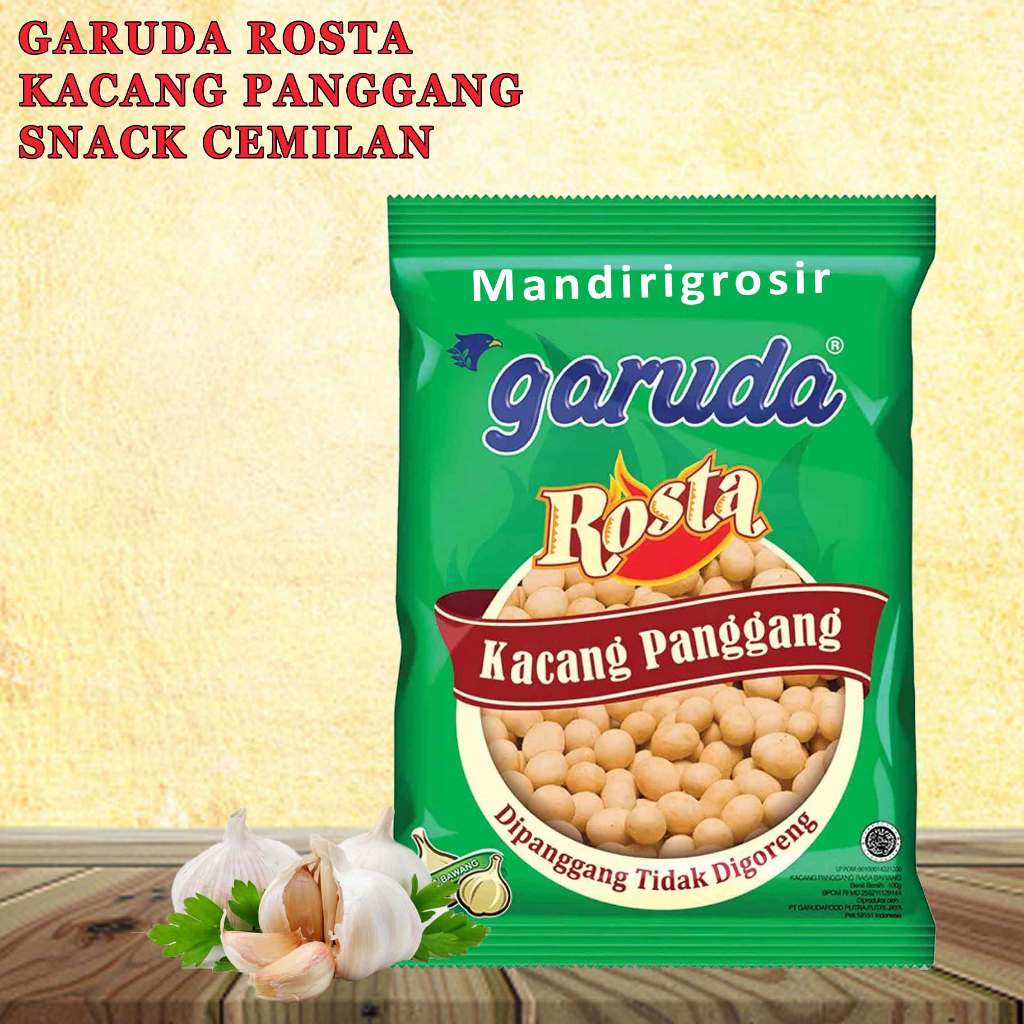 

GARUDA KACANG PANGGANG ROSTA RASA BAWANG 95g