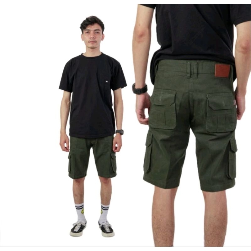 CELANA CARGO PENDEK PRIA DISTRO BAHAN AMERICAN DRILL / CELANA CARGO PENDEK PANTS PRIA BIG SIZE JUMBO