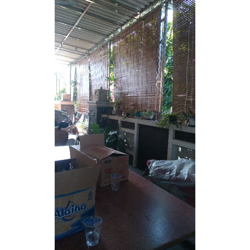 tirai krey kayu atau tirai kayu Tirai kayu ber variasi model 2x2