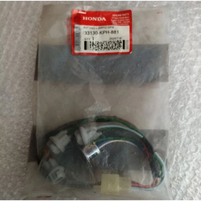 PITTING PITING FITTING LAMPU DEPAN HONDA KHARISMA KARISMA X D 125 ORI AHM FITING REFLEKTOR HEADLAMP 