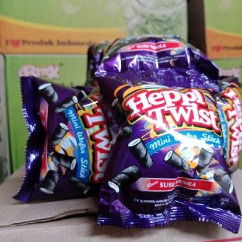 

MIN 1 DOS | SNACK CHIKI JAJAN DOREMI HAPPY TWIST TWISTER VANILLA