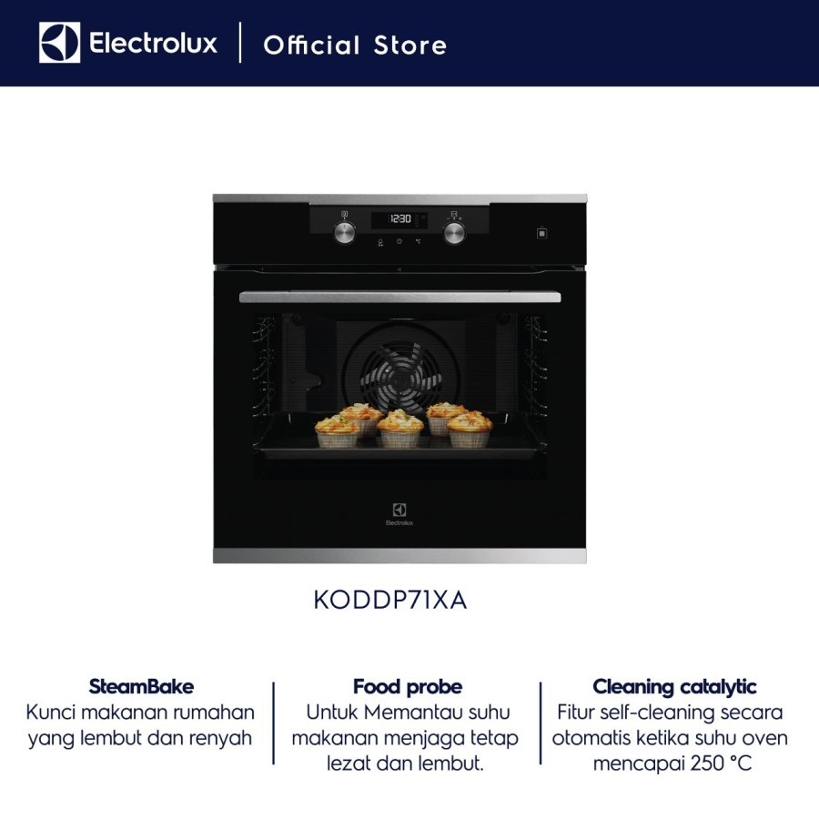Oven Tanam Listrik ELECTROLUX KODDP71XA