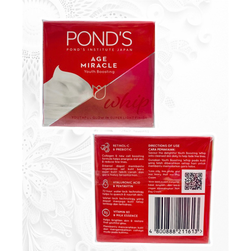 PONDS AGE MIRACLE WHIP DAY CREAM 50g