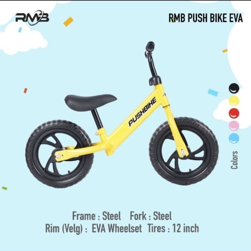 Push Bike / Balance Bike / Sepeda Keseimbangan BY Element RMB