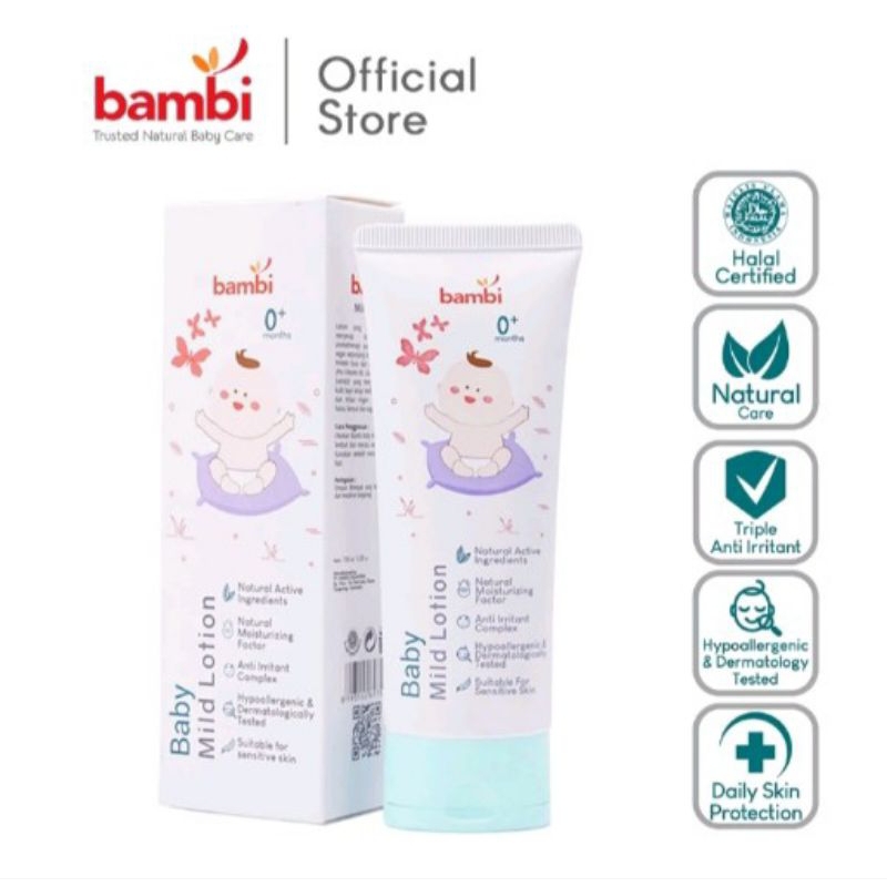 Bambi Baby Mild Lotion