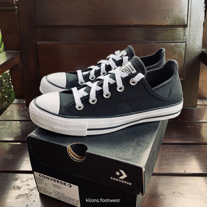 Converse CTAS Crush Heel Ox Black/White