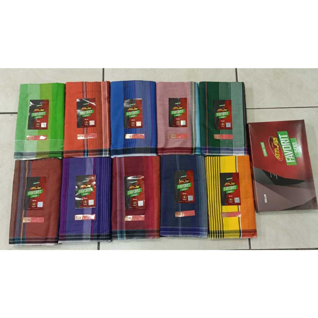 Sarung Atlas Favorit dewasa Grosir 10pcs