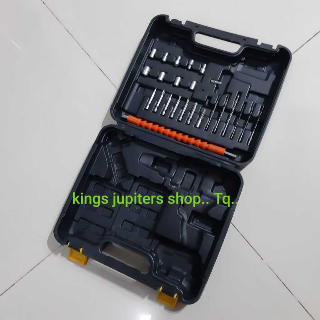 KOPER aja buat BOR CODLESS + ASESORIS corless cordless batre