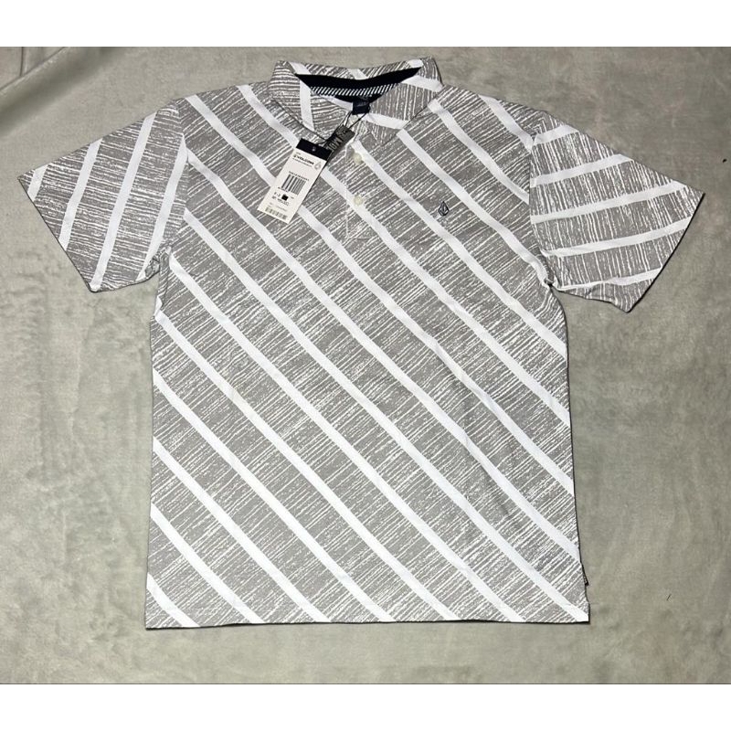 kaos kerah pria lengan pendek surfing premium volcom