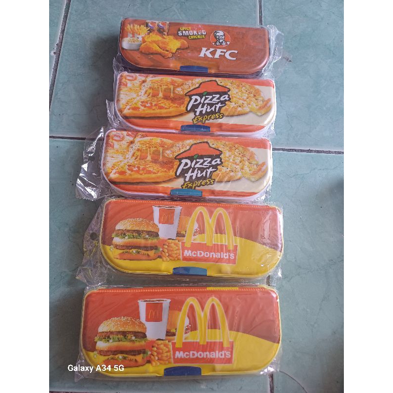 

KOTAK PENCIL MAGNET MOTIF MCD / KFC/PIZZA HUT